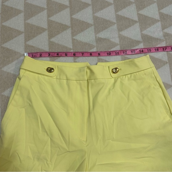 TANYA TAYLOR Women's Brett High Waist Shorts, Zest - Picture 6 of 7